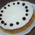 ぶぶくん's cooksnap of when they made カシス☆ヨーグルトレアチーズケーキ.
