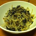 とっつぁんだ's cooksnap of when they made もやしの海苔ナムル.