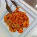 げしろひ's cooksnap of when they made かにの トマトクリームスパゲッティ.