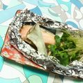 キョク's cooksnap of when they made ごはんがすすむ♪鮭のホイル焼き.