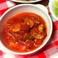 なつみ816's cooksnap of when they made ルクエでごきげん＊トマト煮込みハンバーグ.