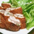 ＪＵＮちゃン's cooksnap of when they made §鶏ミンチとおおば§のササミフライ♪.