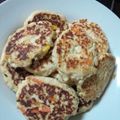 ocanan's cooksnap of when they made ヘルシー！照り焼き豆腐ハンバーグ.