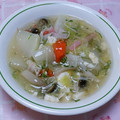 ぽんぽこり～ん's cooksnap of when they made カブと野菜の中華餡かけ.
