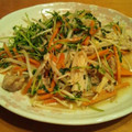 usapon７２７'s cooksnap of when they made 豆苗のシャキシャキ炒め.