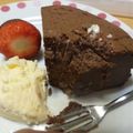 ☆あゃあゃ☆'s cooksnap of when they made 女将直伝！超濃厚しっとり☆チョコのケーキ.