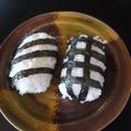 スタイリッシュママ's cooksnap of when they made 超簡単♡チェックやしましま柄のおにぎり.