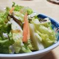 yappyパクパク's cooksnap of when they made 白菜と塩麹の浅漬け.