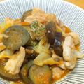 ちーまぐ's cooksnap of when they made なすと鶏むね肉のトマト缶煮.