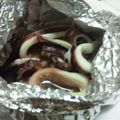 tadanoOL's cooksnap of when they made 『イカのホイル焼き』.