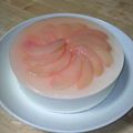 ＊陽悠18＊'s cooksnap of when they made もも缶で簡単レアチーズ♡.