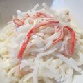 ﾅｼｴﾓﾝ's cooksnap of when they made 定番！カニカマと大根のサラダ.