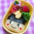 あぁるちゃん's cooksnap of when they made たまごっちの　まめっち　キャラ弁にも.