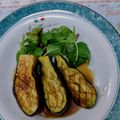 mai's cooksnap of when they made ☆うまうま~なすステーキ☆.