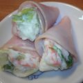 ちびほのママ's cooksnap of when they made ポテトサラダ＆ハムのブーケ☆.