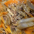 赤き血のイレブン's cooksnap of when they made 椎茸とごぼうのそぼろ煮.