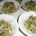 kurukurumin's cooksnap of when they made ♡もやしとしゃけのサラダ♡.