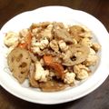 亜久里's cooksnap of when they made 豆腐そぼろ金平蓮根.