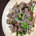 Panic姫's cooksnap of when they made 安い牛肉が手に入ったら♪.