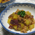ともこキッチン's cooksnap of when they made さつまいもの鶏そぼろあんかけ.