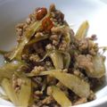 のんのんSTELLA's cooksnap of when they made ごぼうとひき肉のピリ辛煮.