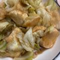 keikotan✱'s cooksnap of when they made 食べ過ぎ注意！鶏胸肉のキャベツポン酢炒め.