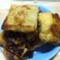 HANDGUNS's cooksnap of when they made 油揚げのひき肉つめ焼き.