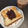 ほか弁ママ's cooksnap of when they made 【簡単】＊あんバタートースト＊✨喫茶店風.