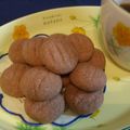caramel-cookie's cooksnap of when they made 簡単＊米粉のココアビスケット.