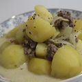 Hoink's cooksnap of when they made 牛乳de白い肉じゃが *.｡o○☆*ﾟ.