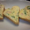 ちびほのママ's cooksnap of when they made お弁当にハート♬たまご焼き♪.