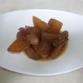 gra7070's cooksnap of when they made 大根と鶏もも肉の甘辛煮物.
