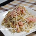 patisier's cooksnap of when they made シンプル簡単♪もやし炒め.