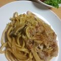 あゆくみ's cooksnap of when they made 子供も喜ぶ、和風焼きうどん.
