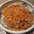 m@n@'s cooksnap of when they made れんこん・きのこ・糸こんの炒り煮.