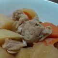 そめはる's cooksnap of when they made 鶏と大根の味噌バター煮.