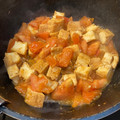 食いしん坊河童's cooksnap of when they made トマトと厚揚げのカレー炒め.