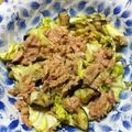 HANDGUNS's cooksnap of when they made ☆キャベツとナスの中華和え☆.