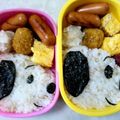 zakkiiM's cooksnap of when they made キャラ弁★５０’ｓスヌーピー＆チャーリー.
