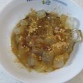しおりんりく's cooksnap of when they made 黒蜜きな粉寒天.