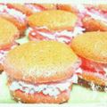 chuuuuun's cooksnap of when they made いちごヨーグルトのふわふわブッセ+*.