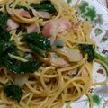 k子♡'s cooksnap of when they made 【シリコンスチーマー】かんたん和風パスタ.