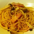にゃんこ大臣's cooksnap of when they made ＊秋の味覚☆きのこベーコンの和風パスタ＊.