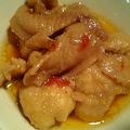 ナマケボン's cooksnap of when they made とり皮のピリ辛煮☆.