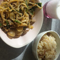 ショコラ３１４'s cooksnap of when they made 坦々風ごまみそ炒め ★にらもやし.