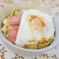 ななクレープ's cooksnap of when they made ベーコンエッグ丼.