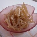 ぷちかな＾'s cooksnap of when they made さっぱり!!もやしのゴマ油酢あえ.
