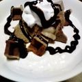 お蘭's cooksnap of when they made ♪バナナヨーグルトクリーム♪.