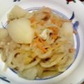 お蘭's cooksnap of when they made ボリュームＵＰ！切干大根.
