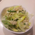 やみぼう's cooksnap of when they made 簡単★ささみと長ねぎサラダ.